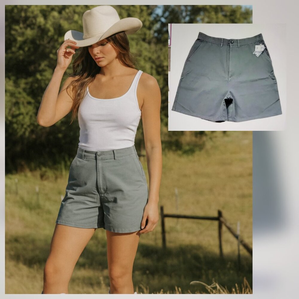 Vintage Pasta International High Waisted Mom Shorts NEW